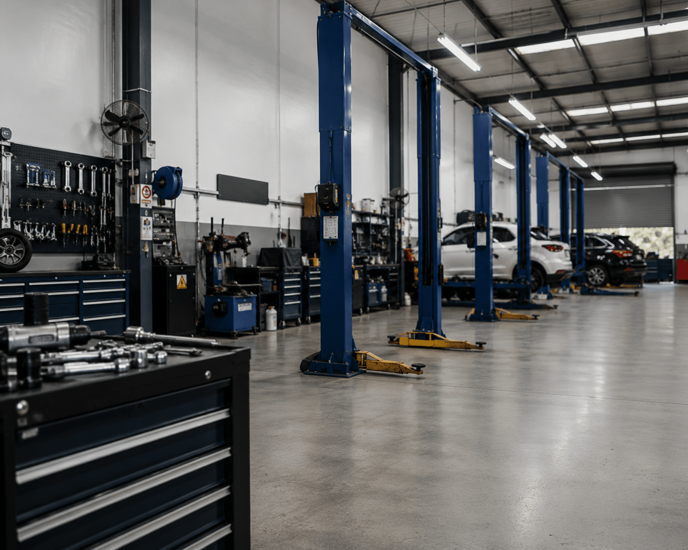 Eurocar Service Sydney technician working on a European car